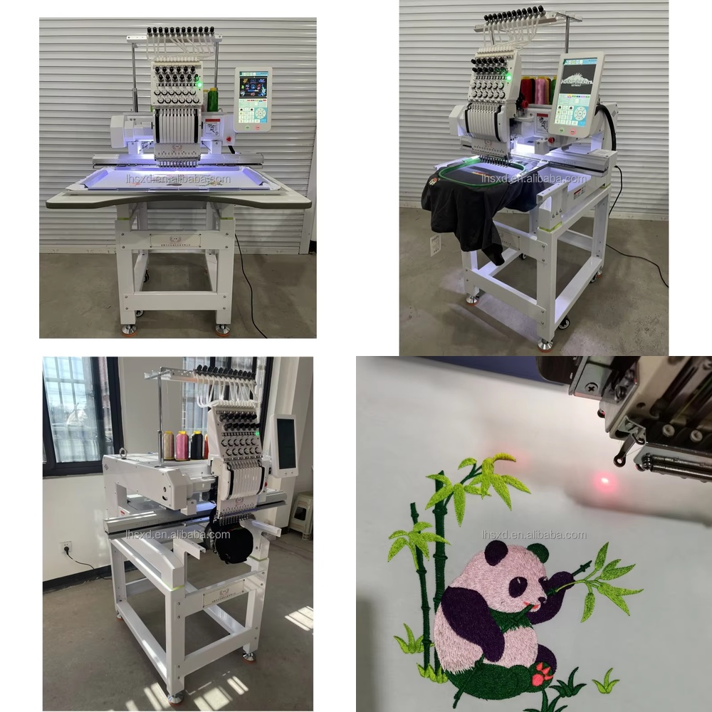 Embroidery Machine - 싱글 헤드 12 15 컴퓨터 자수기계