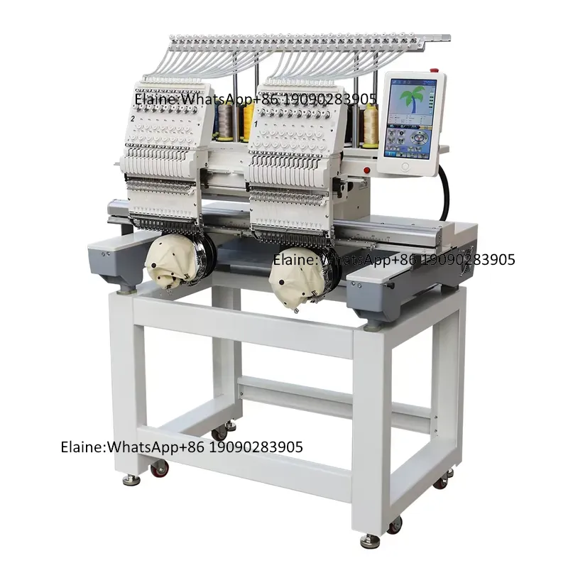 Embroidery Machine - MBC-1202/1502 12/15 바늘 2헤드 고속 컴퓨터화