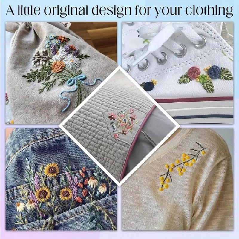 10Pcs 수공예품 친환경 끈적 끈적한 수용성 자수 안 - Embroidery Workshop 리뷰 및 가격