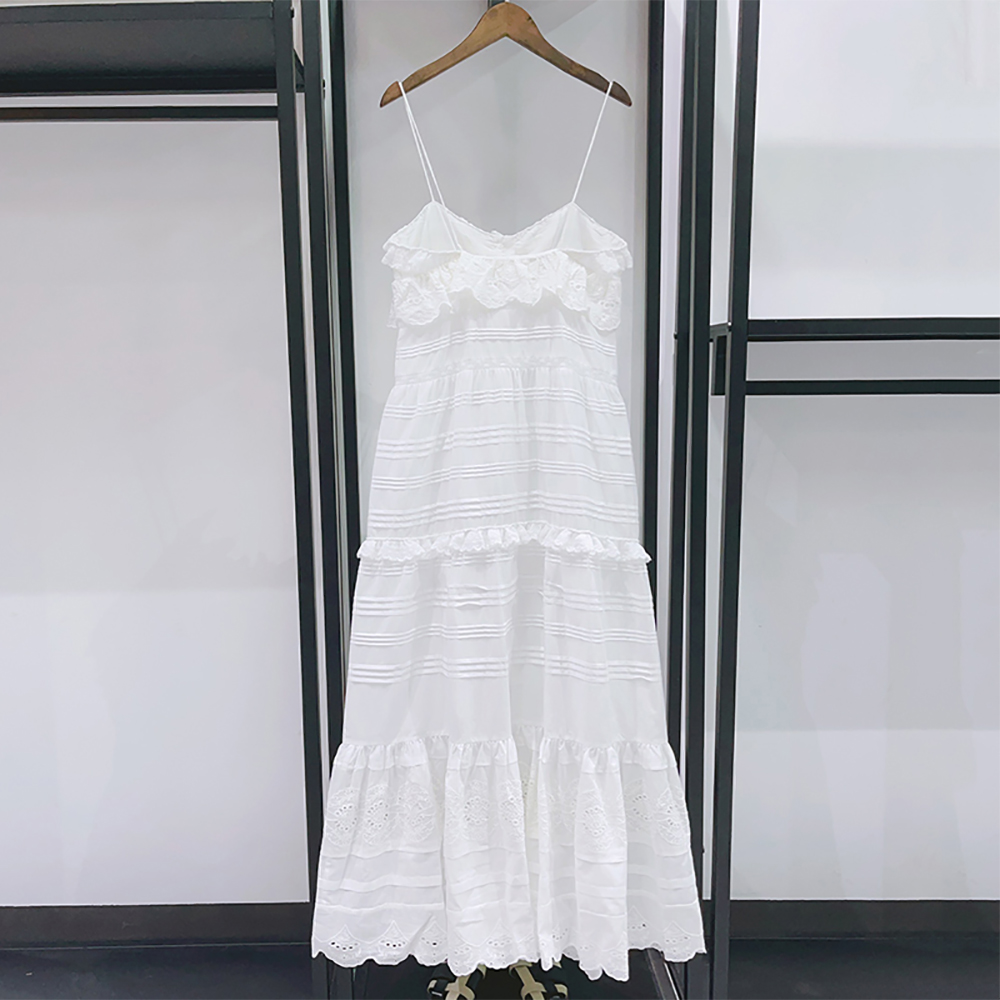 2026년 여름 여성용 100% 코튼 스파게티 스트랩  - Embroidery Eyelet 리뷰 및 가격