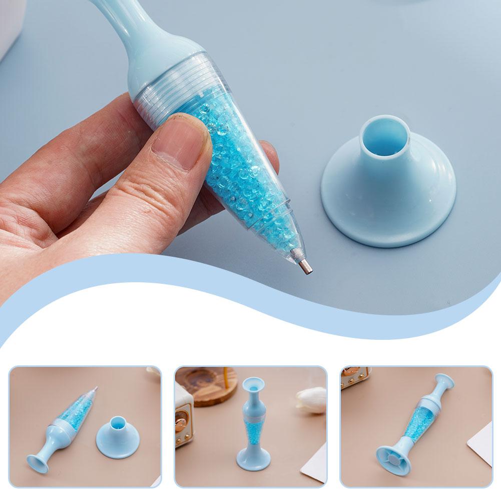 꽃병 모양 드릴 펜 공예용 크로스 스티치 도구 다기능  - Embroidery Needle Pen 리뷰 및 가격