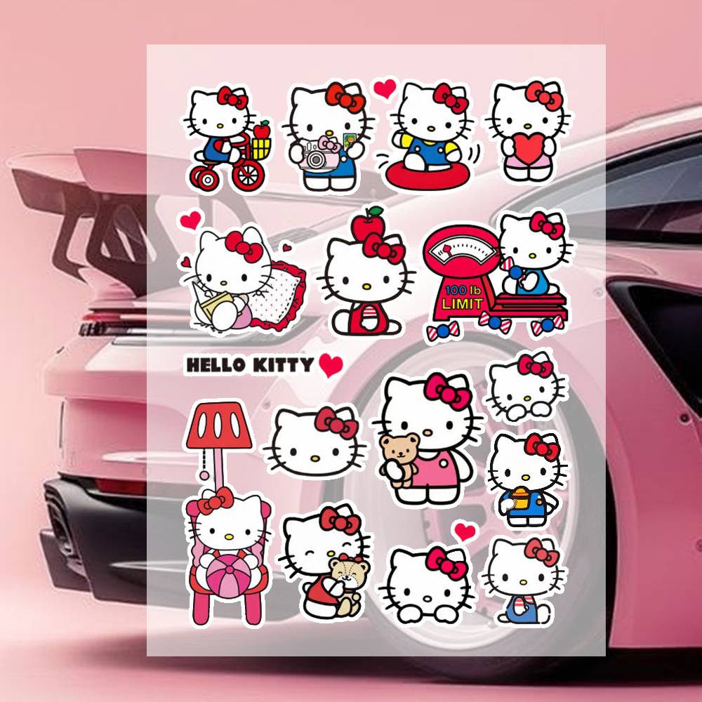 귀여운 H-Hello K-Kitty 오토바이 스티커,  - Embroidery H&M 리뷰 및 가격