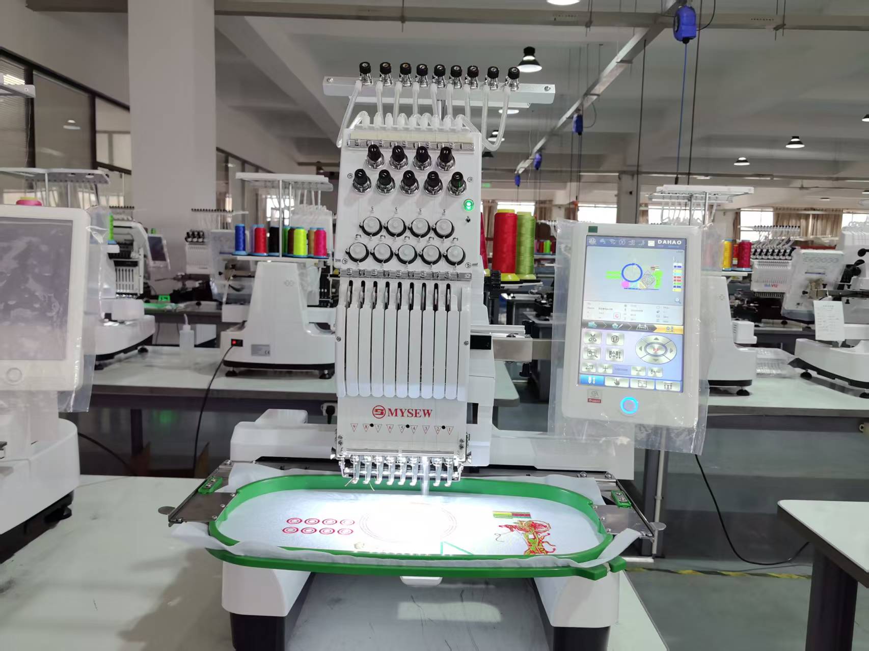 MFS800(스코프:36*20cm) 자동 단일 헤드 산 - Embroidery Machine 리뷰 및 가격