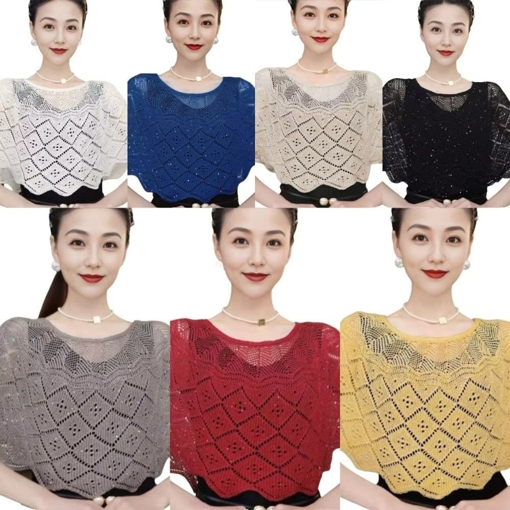 풀오버 스타일 크로셰 숄 탈부착 가능한 칼라 진주 브로 - Embroidery Simple 리뷰 및 가격