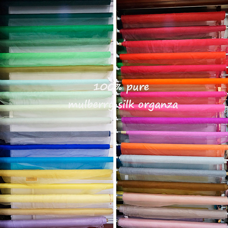 일반 순수 실크 오간자 원단 거즈 테시도, 웨딩 레이디 - Embroidery Organza 리뷰 및 가격