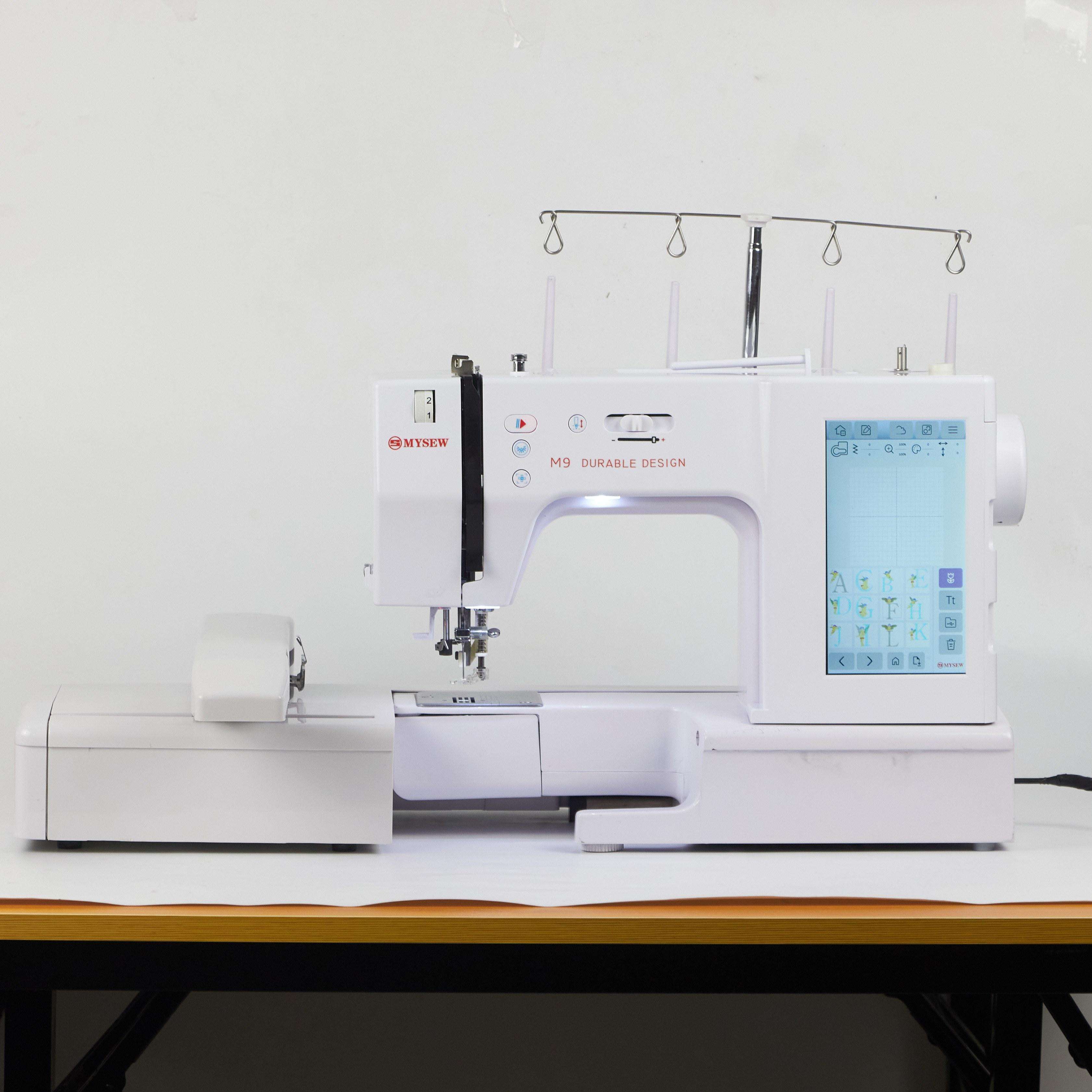 MYSEW M9 맞춤형 고속 가정용 캡 컴퓨터 자동 M - Embroidery Machine 리뷰 및 가격