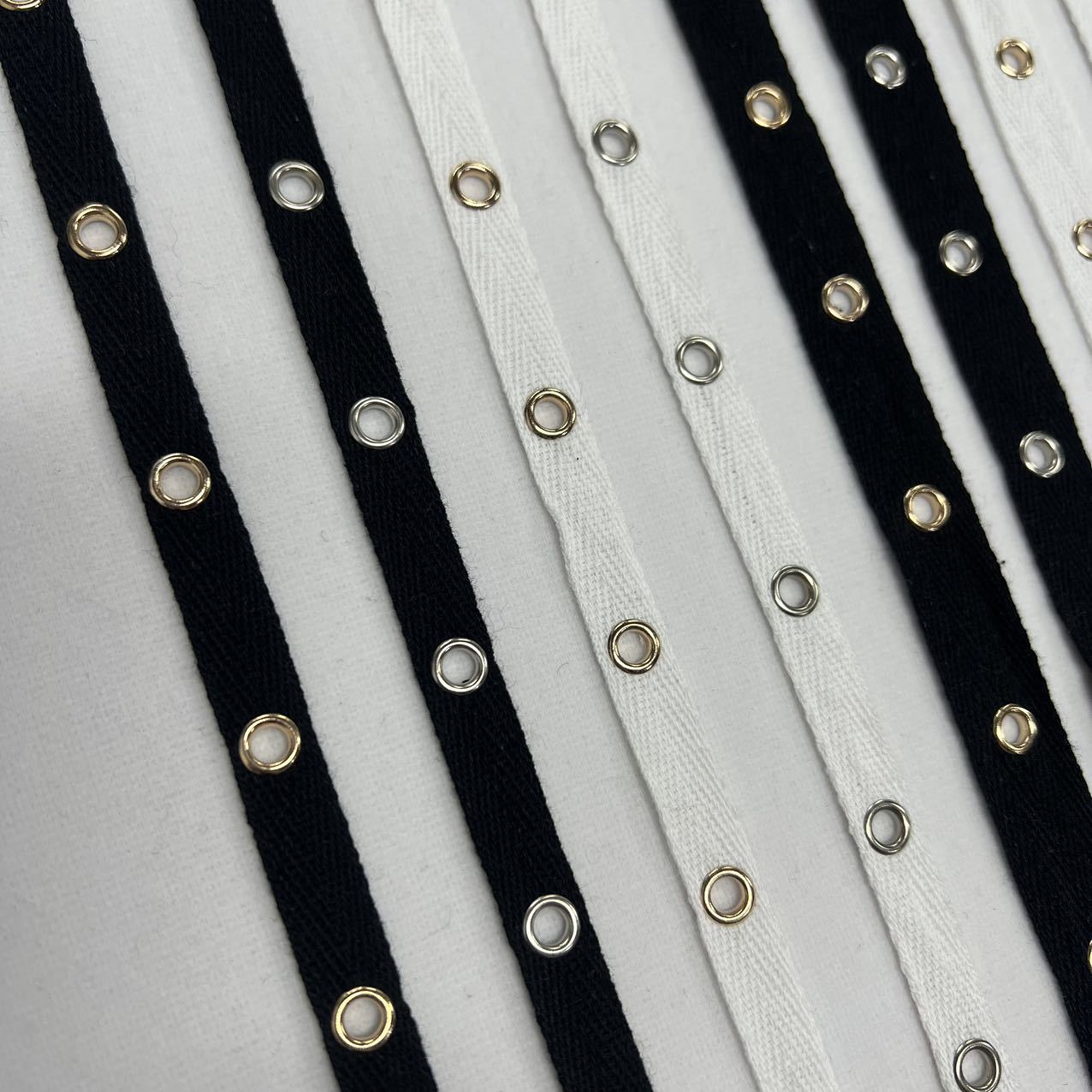 실버 컬러 의류 아일렛 그로밋 테이프 웨빙 테이프, 신 - Embroidery Eyelet 리뷰 및 가격