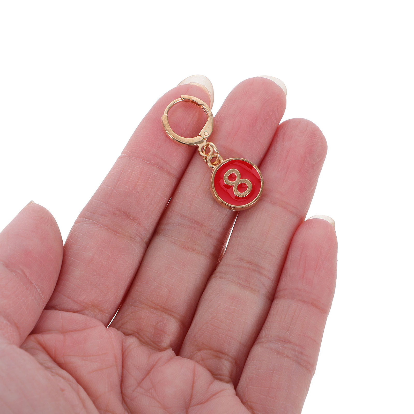 합금 스티치 고정 링, 뜨개질용 카운터, 원형 마커,  - Stitch Marker Ring 리뷰 및 가격