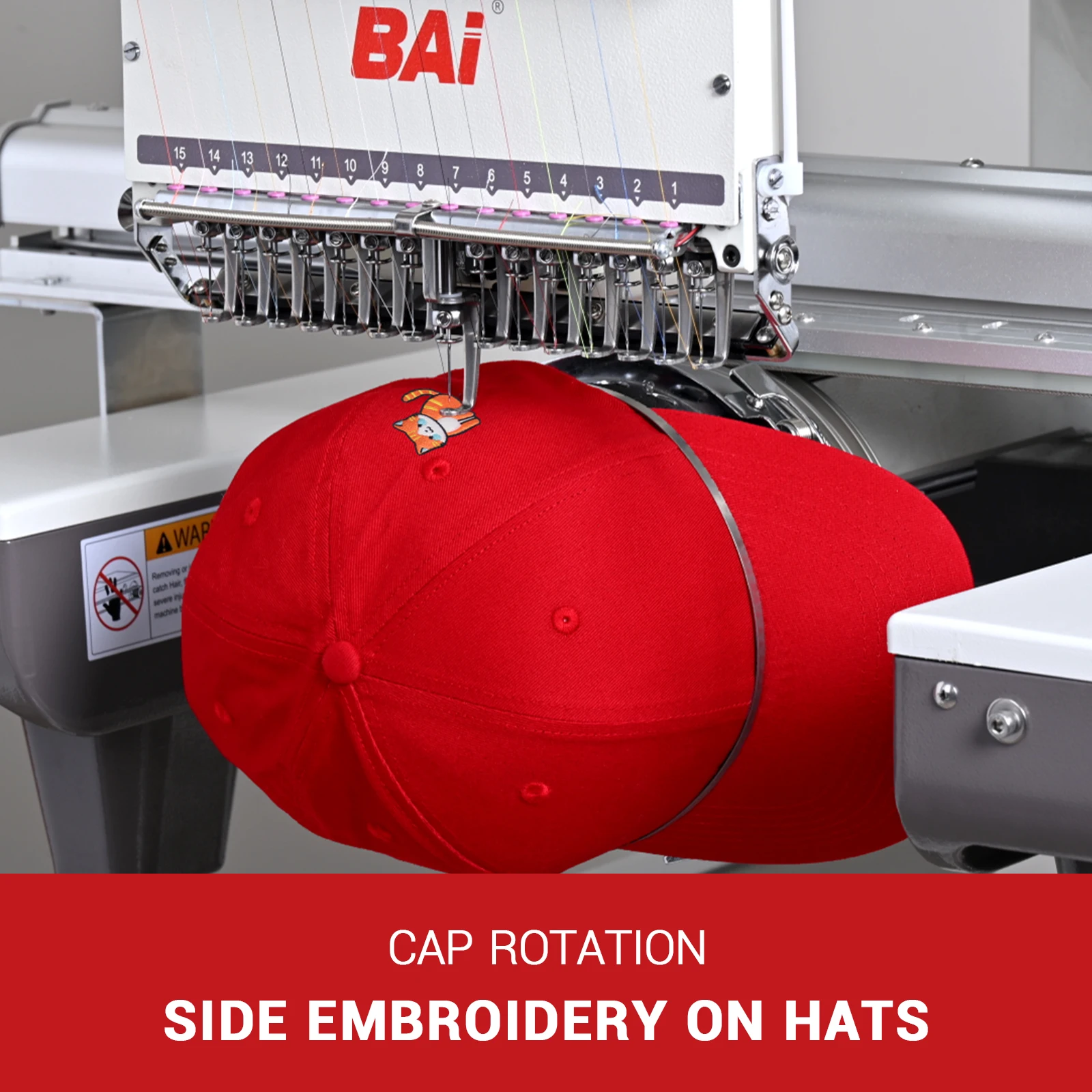 초보자를 위한 창고용 고속 단일 헤드 15 바늘 자수  - Embroidery Machine 리뷰 및 가격